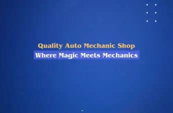 Mechanic shop